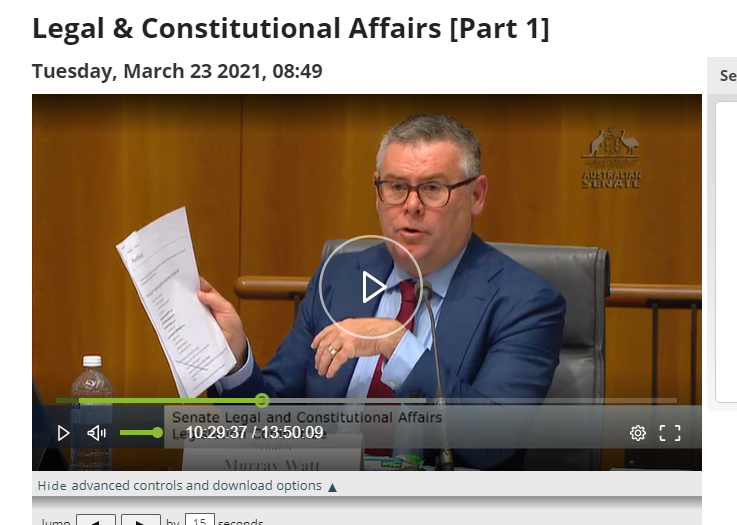 rationalbitch's tweet photo. Oh Dear! #MurrayWatts has pointed out that for #Porter to return to his portfolio is conflicted no matter how you look at it..#ThePM what a trainwreck #auspol https://t.co/8lg1c3iISB