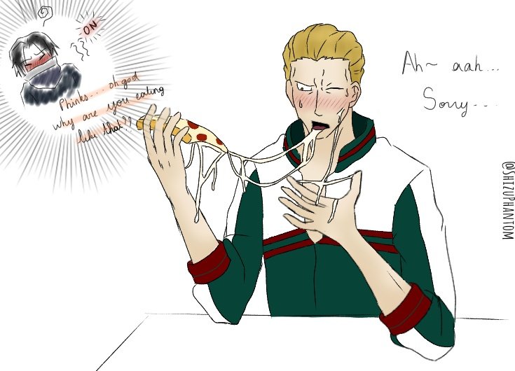 ShizuPhantom's tweet photo. ⚠ SOFT NSFW ⚠
IT'S JUST MOZZARELLA IT'S JUST MOZZARELLA IT'S JUST MOZZARELLA IT'S JUST MOZZARELLA IT'S JUST MOZZARELLA
*calling the horny police*
#PhinFei #Feinks #Phinks #Feitan #Itsjustmozzarella #hxhfanart https://t.co/Q6FdHcHXaE