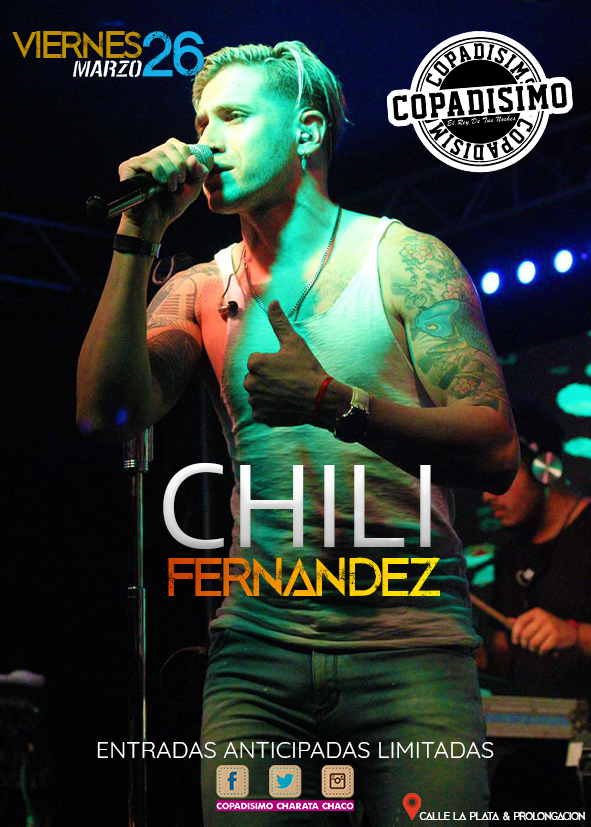 NEW_COPADISIMO's tweet photo. hoy lunes ya palpitamos lo QUE se viene ESTE VIERNES 26
EL REY DE LA CACHACA #CHILI_FERNANDEZ EN VIVO https://t.co/imbxVGgSXJ