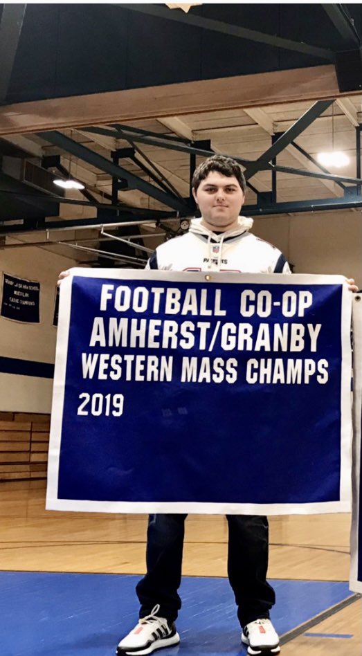 rams_ghs's tweet photo. NLI signing at GjSHS today! Congrats Nick Parker on your commitment to @UofRathletics. Special thanks to Coach @ehorn_jr, of the @FootballAmherst team and your continued support. #blessed @kylegrbwsk @MassLiveHS @GranbyPS @PVIAC @MIAA033 https://t.co/K9Pb6z1Am1