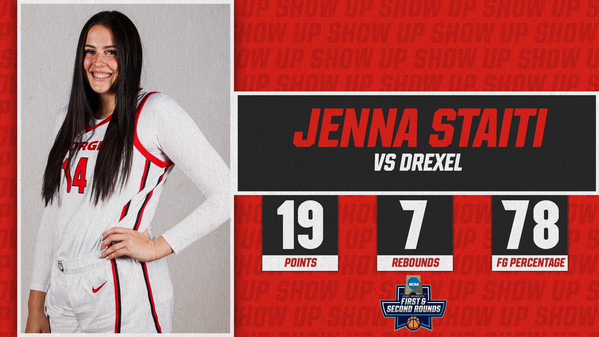 UGA_WBB's tweet photo. These two homegrown seniors led #Georgia to an #NCAAW first round win!
#ShowUp | #GoDawgs https://t.co/edETzc3m1f