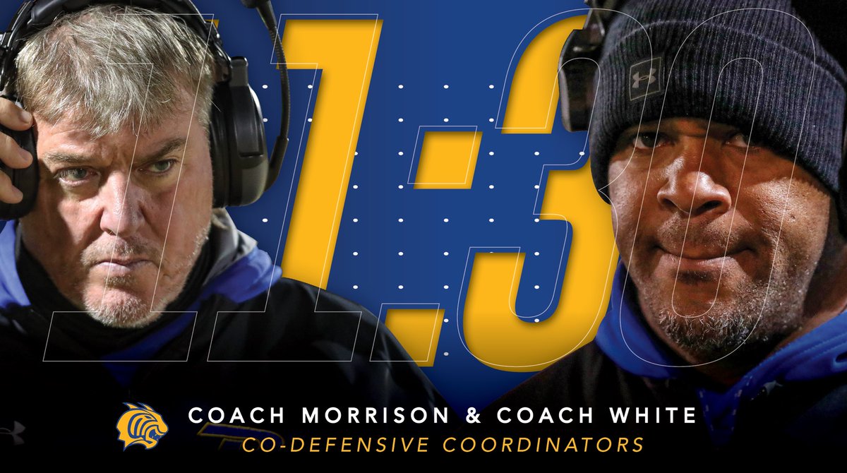 coachjshall's tweet photo. I’m very excited to introduce our new Defensive Coordinators for @Piedmont_FB. Congrats @TomMorr71134945 and @terentiusxiii https://t.co/vZHuVibhmk