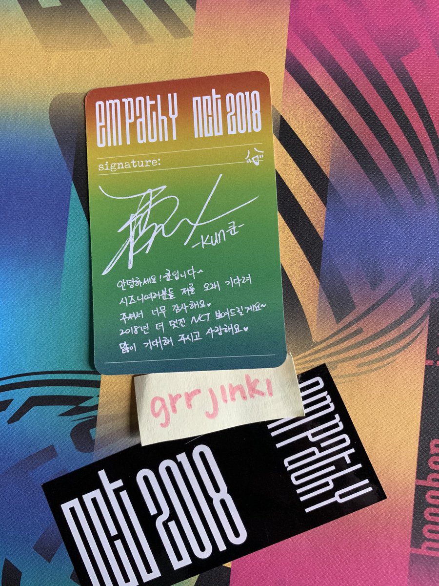 Lim6imin's tweet photo. WTT
have: kun nct empathy dream ver. pc
want: taeil, haechan, ten, yuta, or doyoung equivalent
USA only !
dm if interested !
#ncttrade #wayvtrade #kpoptrade #nctwtt #wayvwtt #kpopwtt https://t.co/8Klbs0PJtT