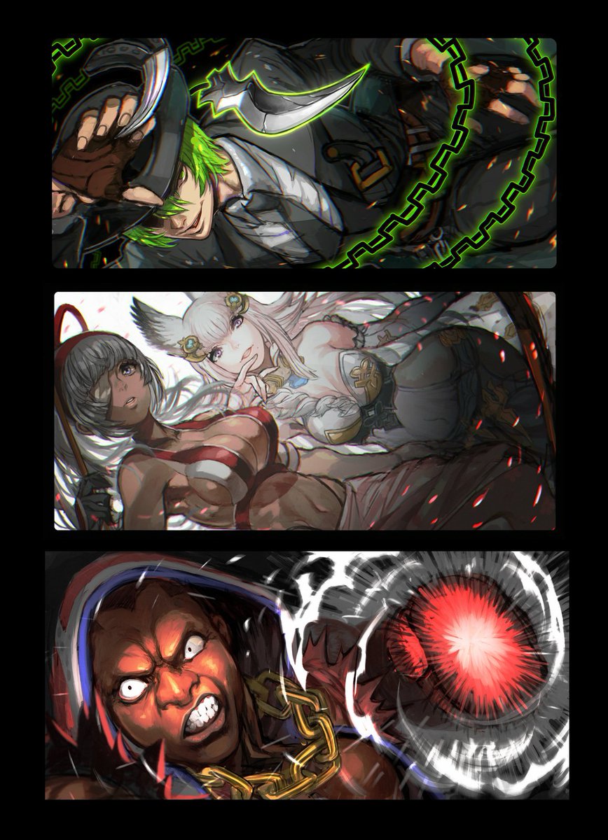新規で描かせていただいたので天板絵まとめ? #アケコン天板絵 