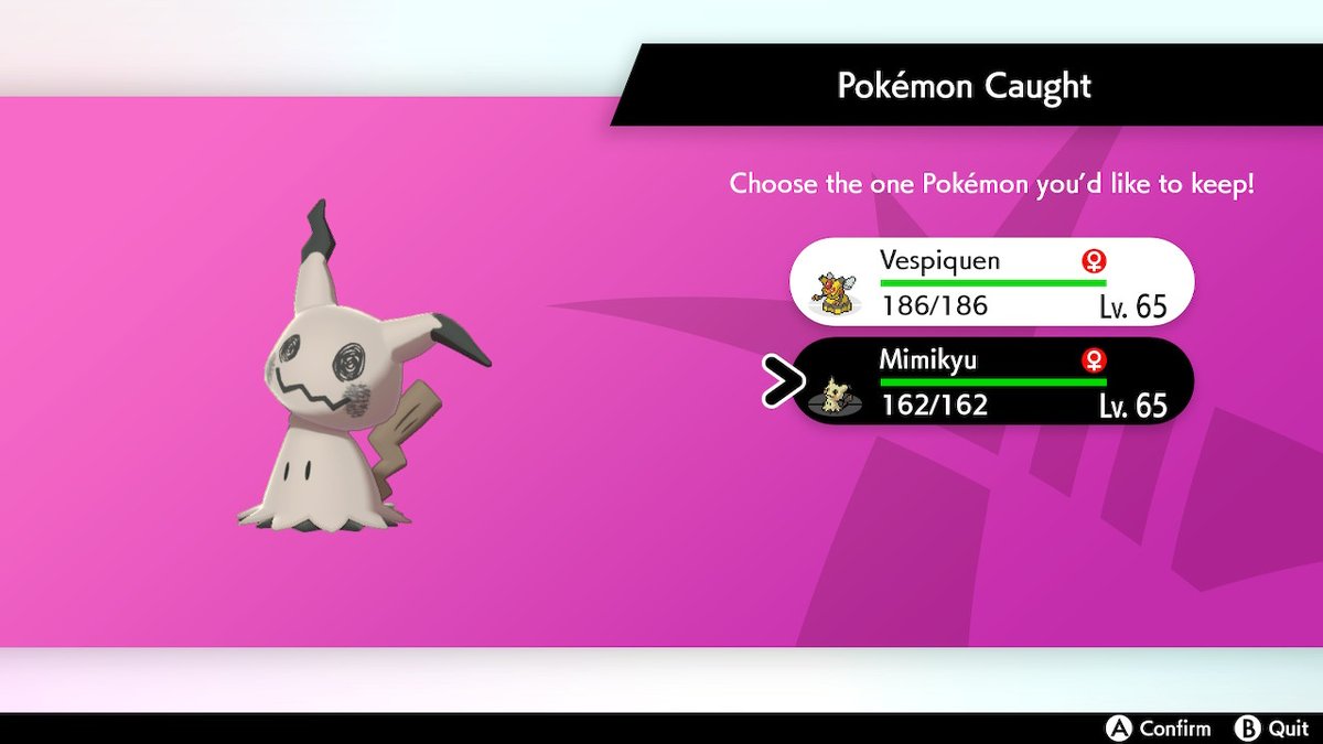 Kira (◕ᴥ◕)✨@Paldea! on X: aaaa shiny mimikyu!! i wanted this one!   / X