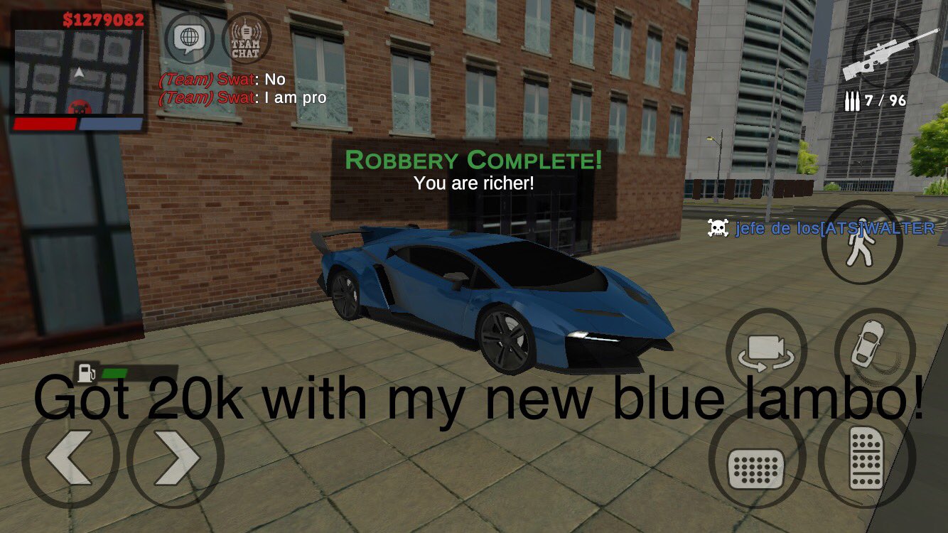Gamer JR3PD В X: „Got 20k With My New Blue Lambo Friend! Https://T.