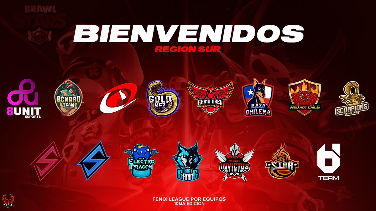 #Presentaciones 

Para complementar, los 15 equipos restantes de SA. Les damos la bienvenida a los equipos participantes de esta 10ma edición! 

Bienvenidos 🤗