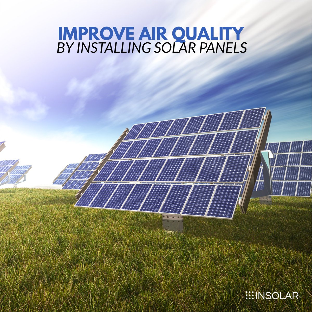 INSOLAR3's tweet photo. Solar power, which provides renewable, clean and sustainable electricity, is a great choice for cities to boost air quality for their residents or reduce greenhouse gas pollution in their communities. 🍀☀️
----
🌐 https://t.co/FngRk6Uke2
.
#solarenergy #solar #solarpower https://t.co/QmQNzwq35b