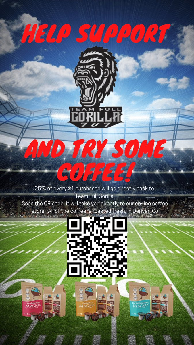 Please take a look &amp; place an order for some coffee no order too big or small every bit helps to support the <a href="/TeamFullGorilla/">Team Full Gorilla</a> athletes &amp; offset some of their cost☕️ We thank you all in advance &amp; if you are unable to make a purchase please repost🦍🦍🦍 roaringplanet.com/tfg