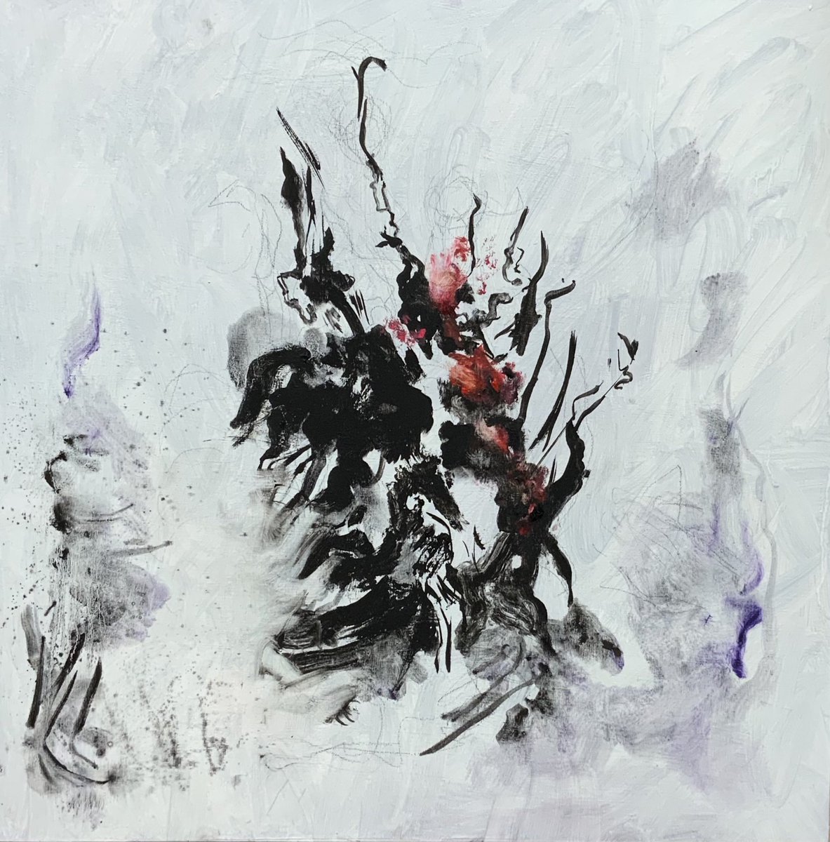 MargieKelk's tweet photo. Outbreak, oil on board, 16” x 16”
#oilpainting #contemporarypainting #abstractart #contemporaryart #pandemicart #isolationart #artcurator #referencecontemporary #canadianartist #redheadgallery #margiekelk https://t.co/NT2QpCgR5I