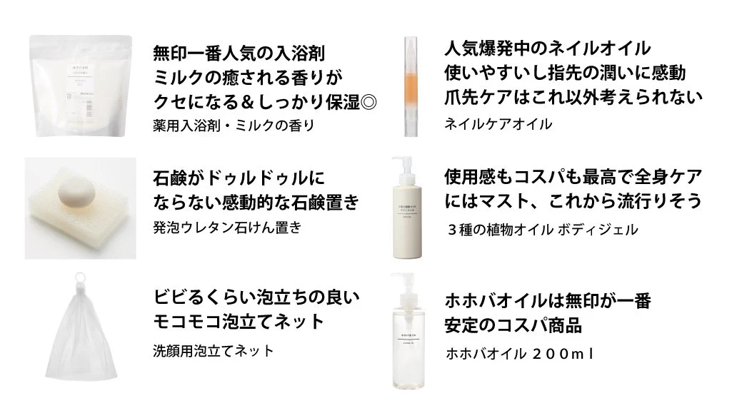 3月24日～約1年ぶりの無印良品週間!10％OFFで渾身のマストバイはこちら！