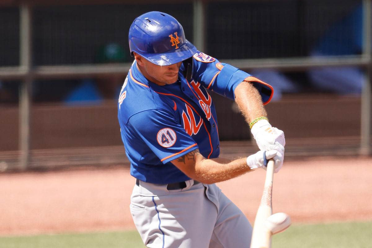 Mets' Albert Almora showcases his bat