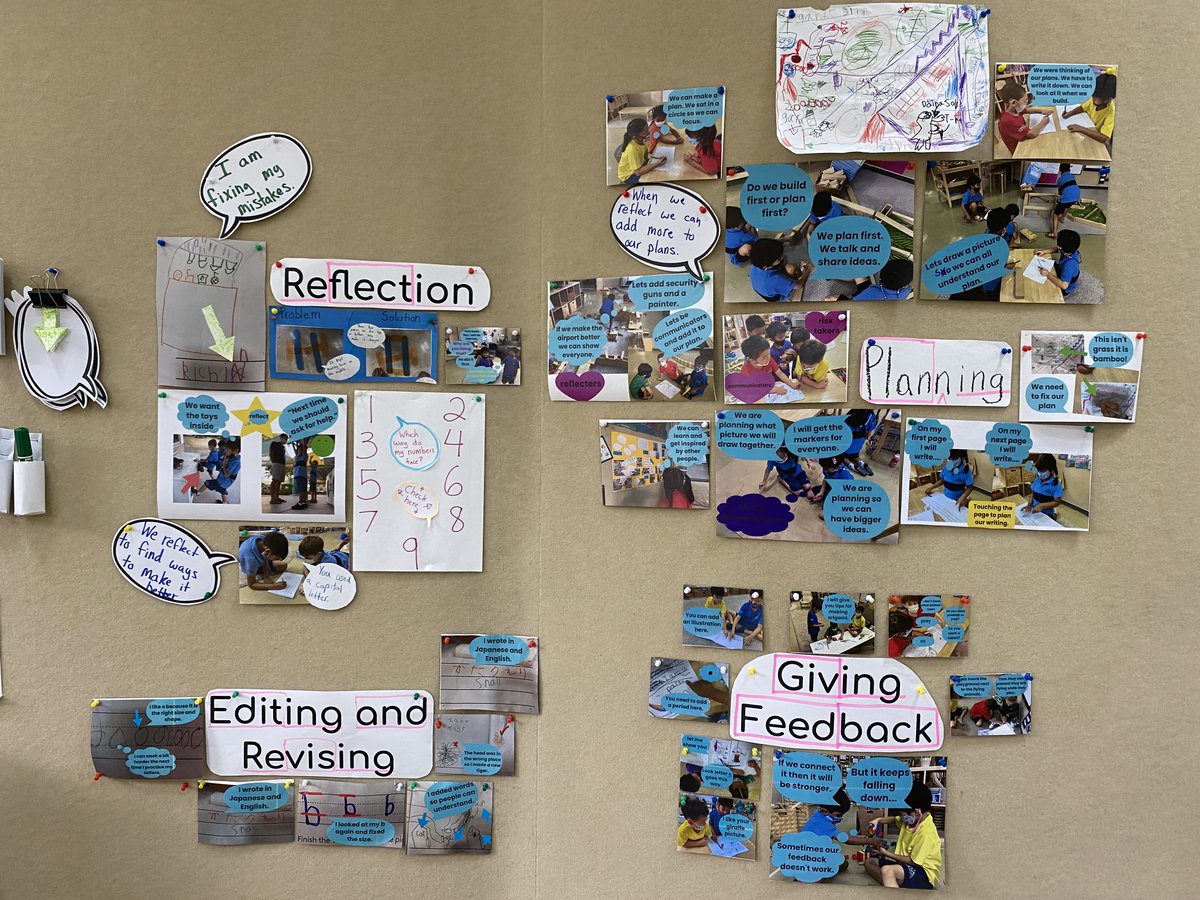 MichaelPalagi's tweet photo. Our #documentation continues to grow and evolve. We are looking at ways we connect what we learning in Reading, Writing and Maths workshops and how they connect to other areas of our learning as well. #visiblethinking #ECE #IBpyp #PYP #inquirymindset https://t.co/FGkInrMjGF
