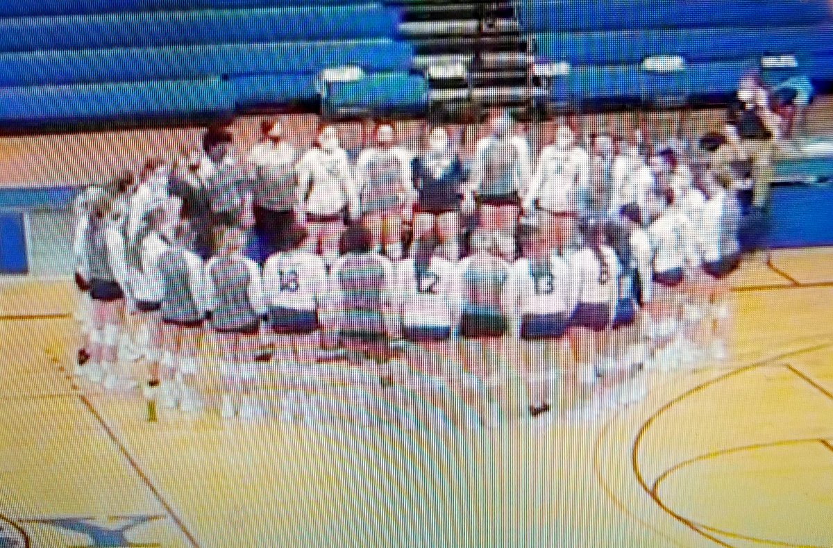 Following tonight's Barton volleyball at Colby match, the teams met together as each team is dealing with situations off the court larger than volleyball.

Great display of respect, sportsmanship, and being good humans
#Salute
<a href="/TrojanAthletic/">Colby Trojan Athletics</a> <a href="/KJCCCmedia/">KJCCC athletics</a> <a href="/NJCAA/">NJCAA</a> <a href="/NJCAAVolleyball/">NJCAA Volleyball</a>