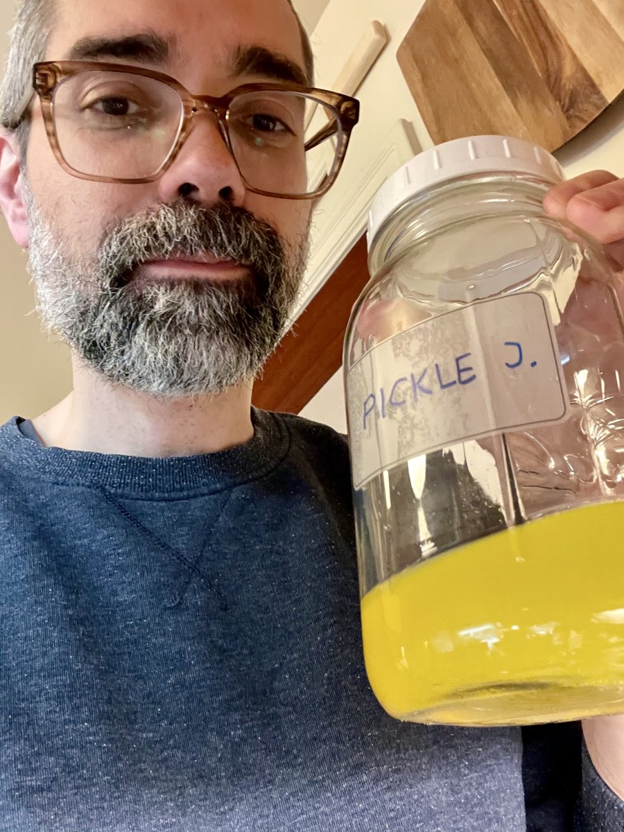 Another thing I never throw out: brine from pickle jars. Strain it and save the pickle juice. Personally I just drink it on ice, but it's probably best deployed as a marinade for fried chicken.