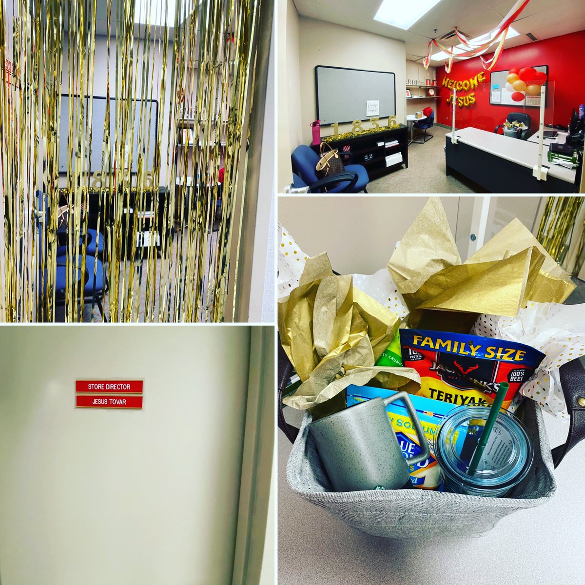 First day at my store! The team is so sweet. They made me feel at home! #worksomewhereyoulove