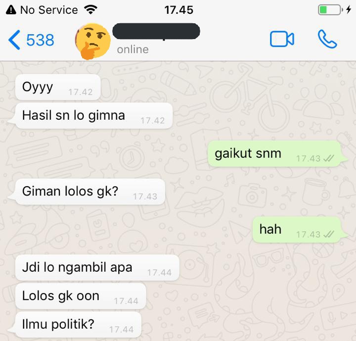 txtdrstoryWA's tweet image. kalian bakal bales apa?