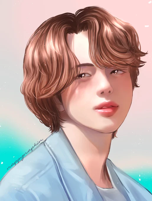 Two types of fluffy Jin ?
#btsfanart #bts #jin @BTS_twt 