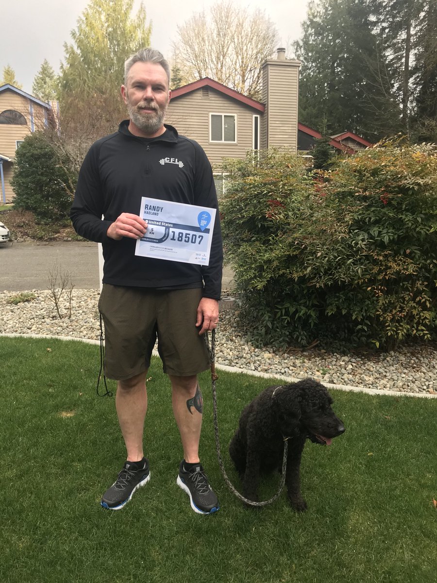 RandyHadland's tweet photo. I ran a 5k today because I believe water is our #1 resource. #WorldWaterRun #valuewater #xylem https://t.co/sOIR8CkrcU