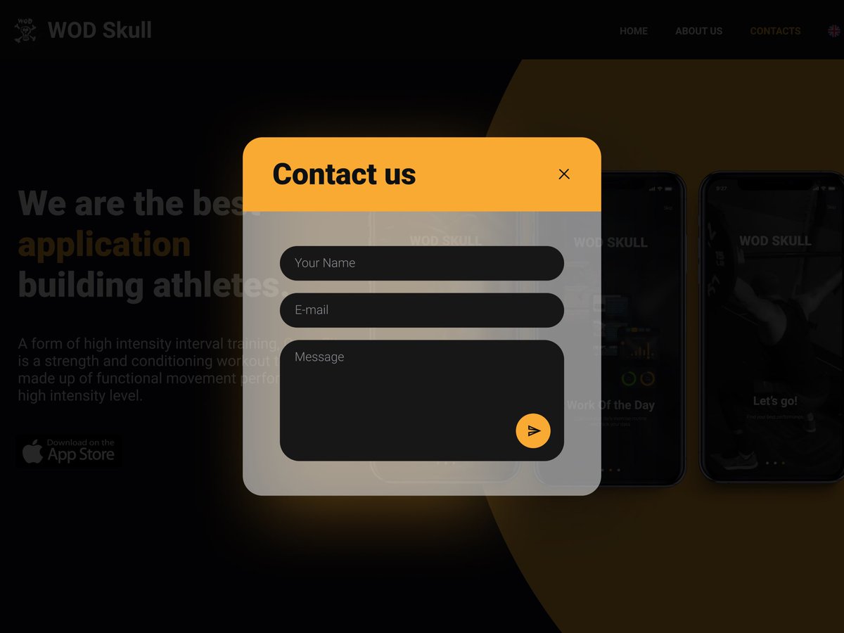 AlexSkullUIUX's tweet photo. Contact Us #day028 #dailyui #DailyUI https://t.co/97Ctd5fTTL