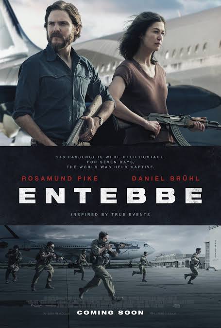 CinemaRareIN's tweet photo. In 1976, a terrorist group hijacks a Tel Aviv to Paris bound airplane and holds the passengers hostage. The Israeli government decides against negotiating and sets up a rescue operation.
#7DaysInEntebbe (2018) by #JoséPadilha, now streaming on @SonyLIV. https://t.co/leLPjPZxy7
