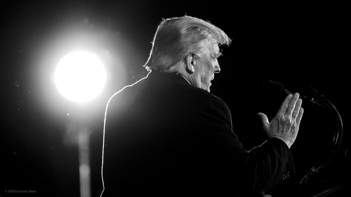 courtlynnreed's tweet photo. [Trump family monochrome series 3 of 7] Donald J. Trump, 2020.  Photos by Courtney Reed. https://t.co/oHWg2V6VB0
@POTUS45 https://t.co/Egbn1qktz9
