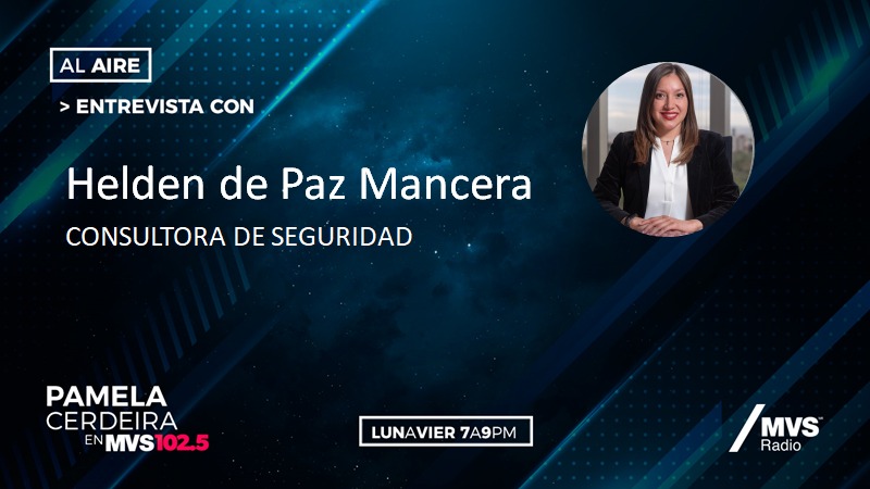 PamCerdeira's tweet photo. #AlAire | Helden de Paz Mancera (@hldpm) nos habla sobre los casos de asesinatos de alcaldes en México. 

🎙️👩🏼 #PamelaEnMVS
📻102.5 FM https://t.co/UTvYbue7rl