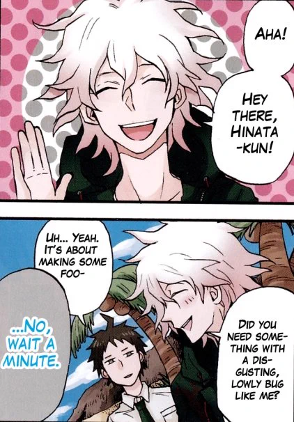 no komaeda wait no listen 