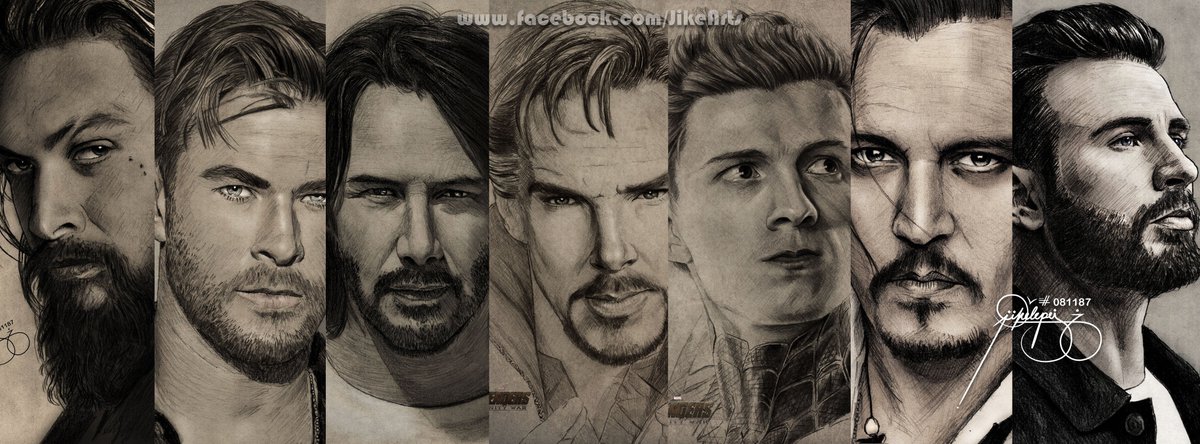 jike101's tweet photo. My Facebook page: https://t.co/eqXGeDCLFg
#Marvel #DC
#Aquaman #JasonMomoa #Thor #Chris #chrishemsworth #JohnWick #KeanuReeves #DoctorStrange #BenedictCumberbatch #SpiderManNoWayHome #spiderman #TomHolland #JohnnyDepp #CaptainAmerica #ChrisEvans #JikeArts #JetherKish https://t.co/1qQFsYPL3o