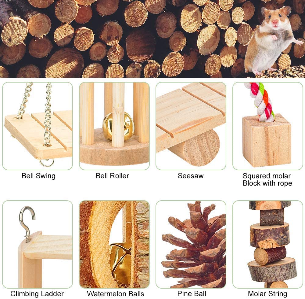mqonlinestore's tweet photo. MQ Hamster Toys, 10 Pack Guinea Pig Toys Natural Rat Chew Toys Molar Toy

🐹 NATURAL &amp; NON-TOXIC
🐹 DURABLE MOLAR TOOLS
🐹 APPLICABLE and FUNCTION
🐹 QUALITY GUARANTEE

✨Shop now: https://t.co/aNXmqrVCxI

#MQ #pettoy #Hamster #Parrottoy  #Hamstertoy #Easter #Ferrettoy #RodentToy https://t.co/W7q0xFFNa0