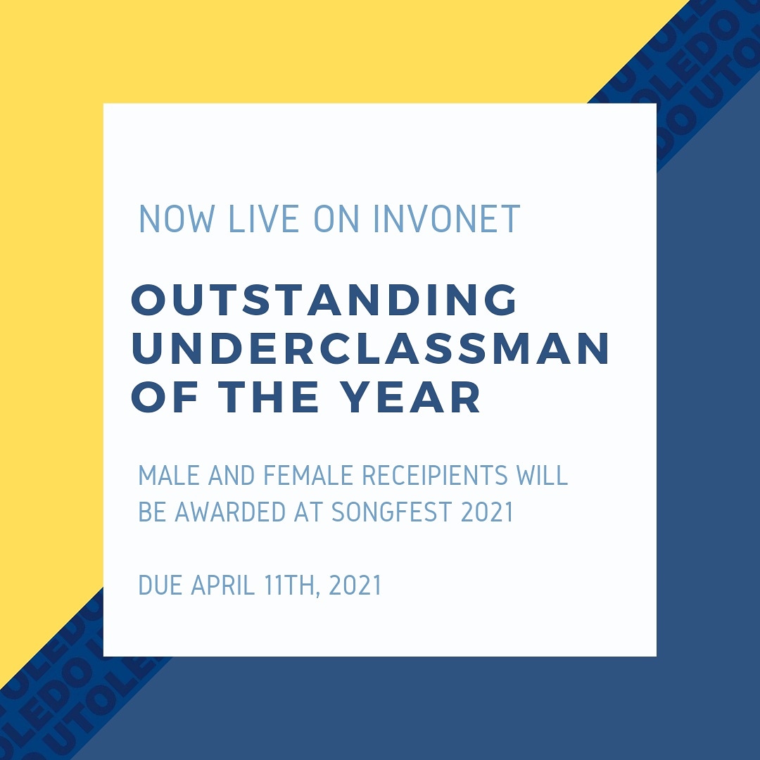 Attention underclassmen:
We are looking for freshmen &amp; sophomores who have gone above and beyond in their time here at UT in their organizations and community, and in the way they interact with their peers. If you believe you meet the qualifications make sure you apply!