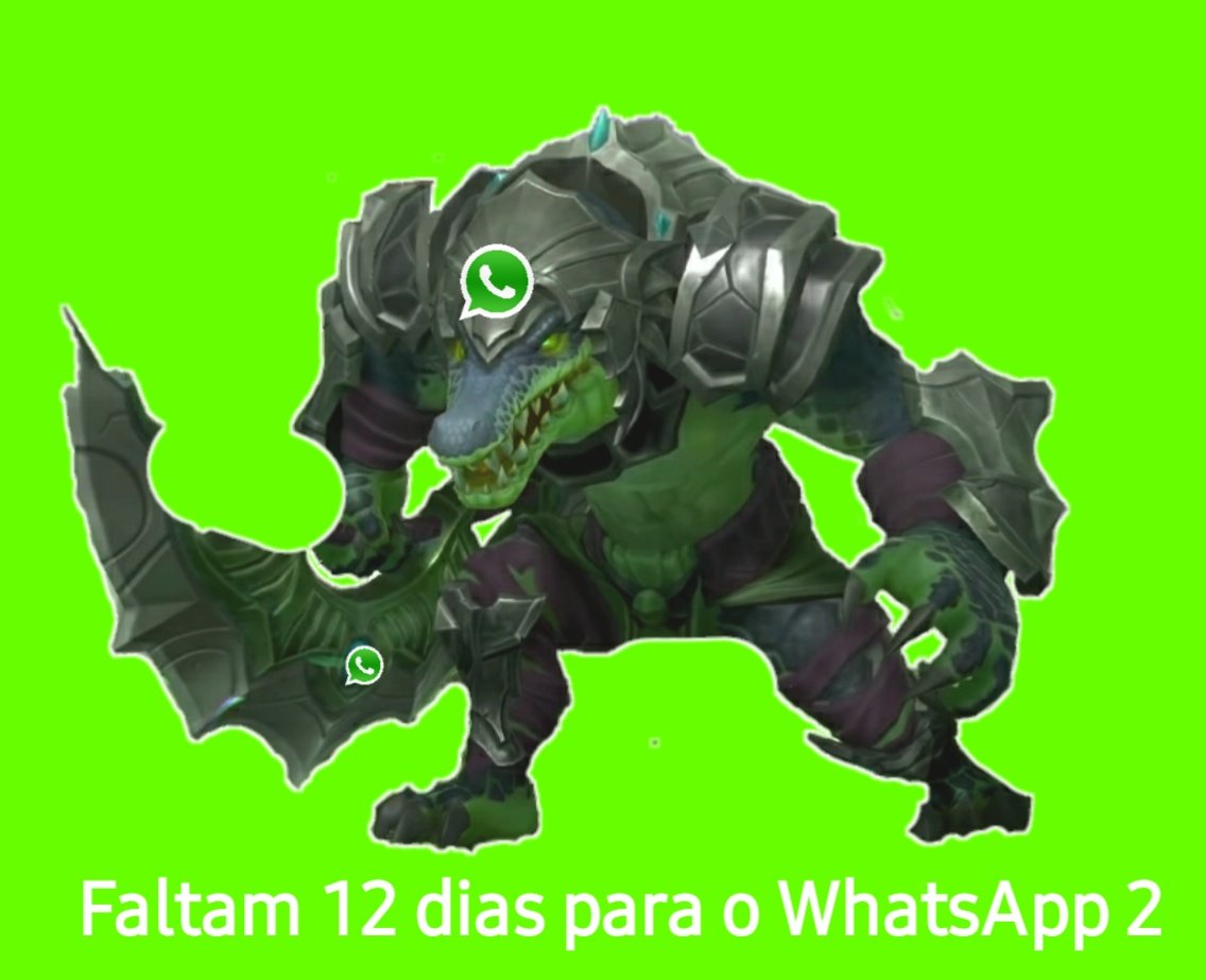 LoLWRCountdown's tweet photo. Faltam 12 dias para o WhatsApp 2! https://t.co/m1UAWffRJG