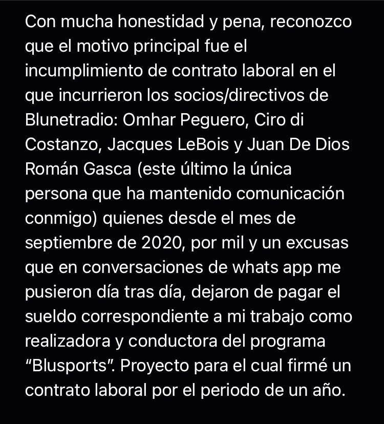 JACKIE_FELIX's tweet photo. #comunicado 
A la opinión pública:

@opeguerobnr @CiroDi @JacquesLebois @jdromangasca @BluNetRadio https://t.co/VCClvOD2Cj