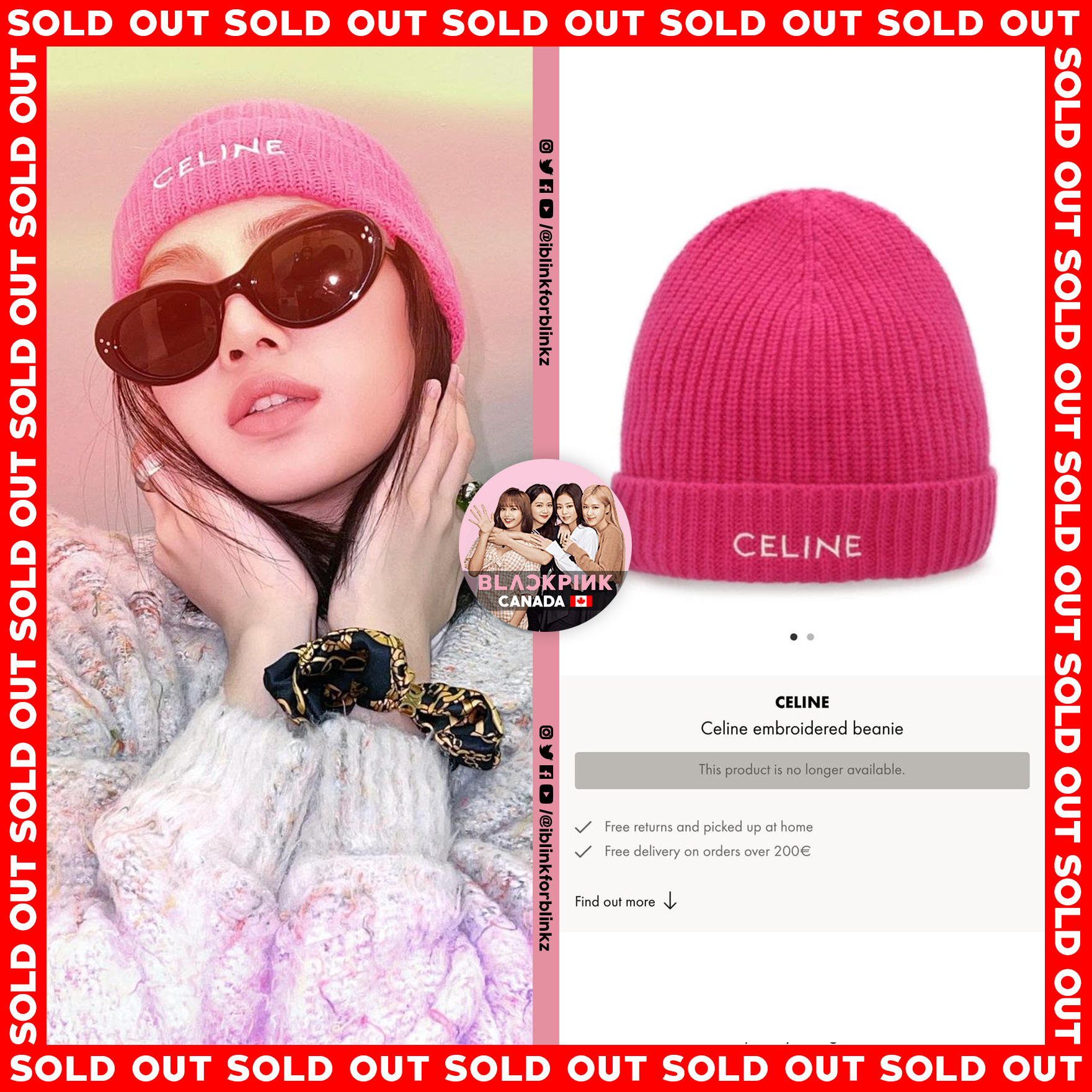 BLACKPINK CANADA 🇨🇦 2.0 on X: The power of LISA SOLD OUT items