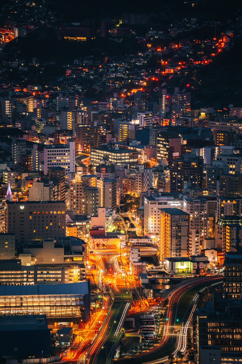 TAIKIB_ENG's tweet photo. Nagasaki city has one of the most amazing night view https://t.co/5Hpy6spjcX