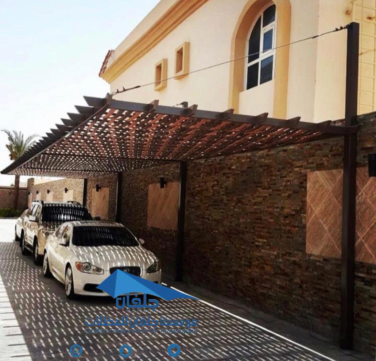aljalfansd's tweet photo. #ولي_العهد_الامير_محمد_بن_سلمان  #طرف_علم #مظله_شرائح_جده
#مظلات_خشبيه 
#مظلات_متحركه 
#مظلات_سيارات 
#جدة_مظلات
#مظلات_جلفان 
#مظلات_سواتر                                                    #مظلات_ليزر.                                                    #مظلات_٠٥٨١٤٣٣٣٣٣ https://t.co/G3Lk8VeNqu