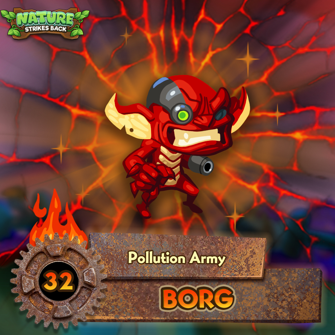 nature_strikes's tweet photo. ☠️BORG☠️ from the evil Pollution Army is invading the Natural world🙉🙊🙈

Play Nature Strikes Back for FREE to 🛑STOP🛑 BORG from entering the DEEP EARTH! https://t.co/vLSeJb7Tor