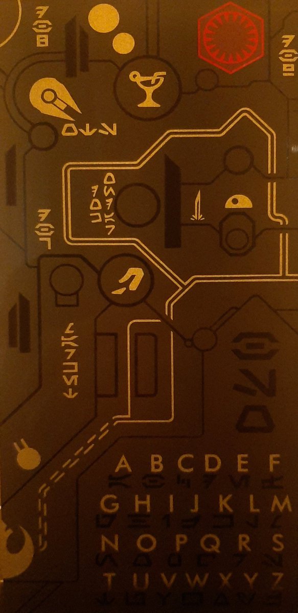 AurekFonts's tweet image. Gauging interest for a Black Spire Outpost dataplaque map.

I designed this map myself. The labels are made visible when backlit, and it also doubles as an Aurebesh translation aid.

#SWGE #StarWarsGalaxysEdge