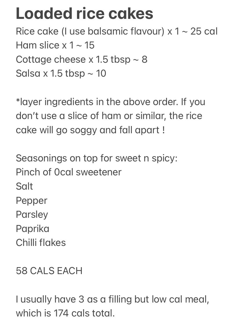 poisonedkitten's tweet photo. My favourite food Rn: Rice cakes that don’t taste like eating disorder !!! I have these pretty much every day n they’re amazing. 58 cals each, 174 for 3. https://t.co/GN23bV05Lv