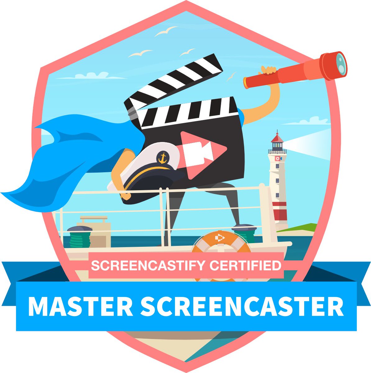 Just finished a #Screencastify training! I am now a #masterscreencaster #jusdshares