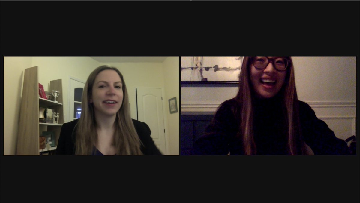 Had some fun w <a href="/erinwilliams_06/">Erin Williams</a> interviewing impressive and well-spoken future general surgery residents today! Looking forward to Match Day! 🙌 <a href="/QueensGenSurg/">Queen's General Surgery</a> #GenSurgMatch2021 #carms2021