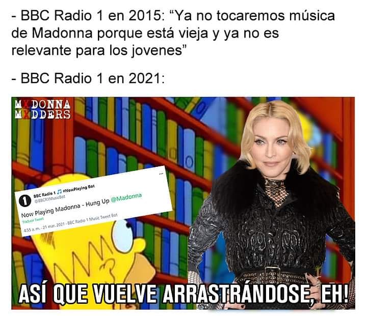 JohnnyMadder's tweet photo. La vida da muchas vueltas, ¿no creen? 💅💅💅 #Madonna #Maddersfun #Madonnameme https://t.co/lYP20NqhsQ