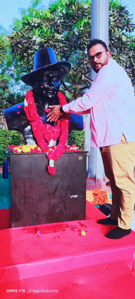 aforajayshah's tweet photo. आजादी के अमर सेनानी वीर भगत सिंह, सुखदेव और राजगुरु को शहीद दिवस पर शत-शत नमन। जय हिंद!
#saheeddivas🇮🇳🙏 #bhagatsingh #sukhdev #Rajguru #बलिदानदिवस #शहीददिवस https://t.co/pr9hIkyq1B