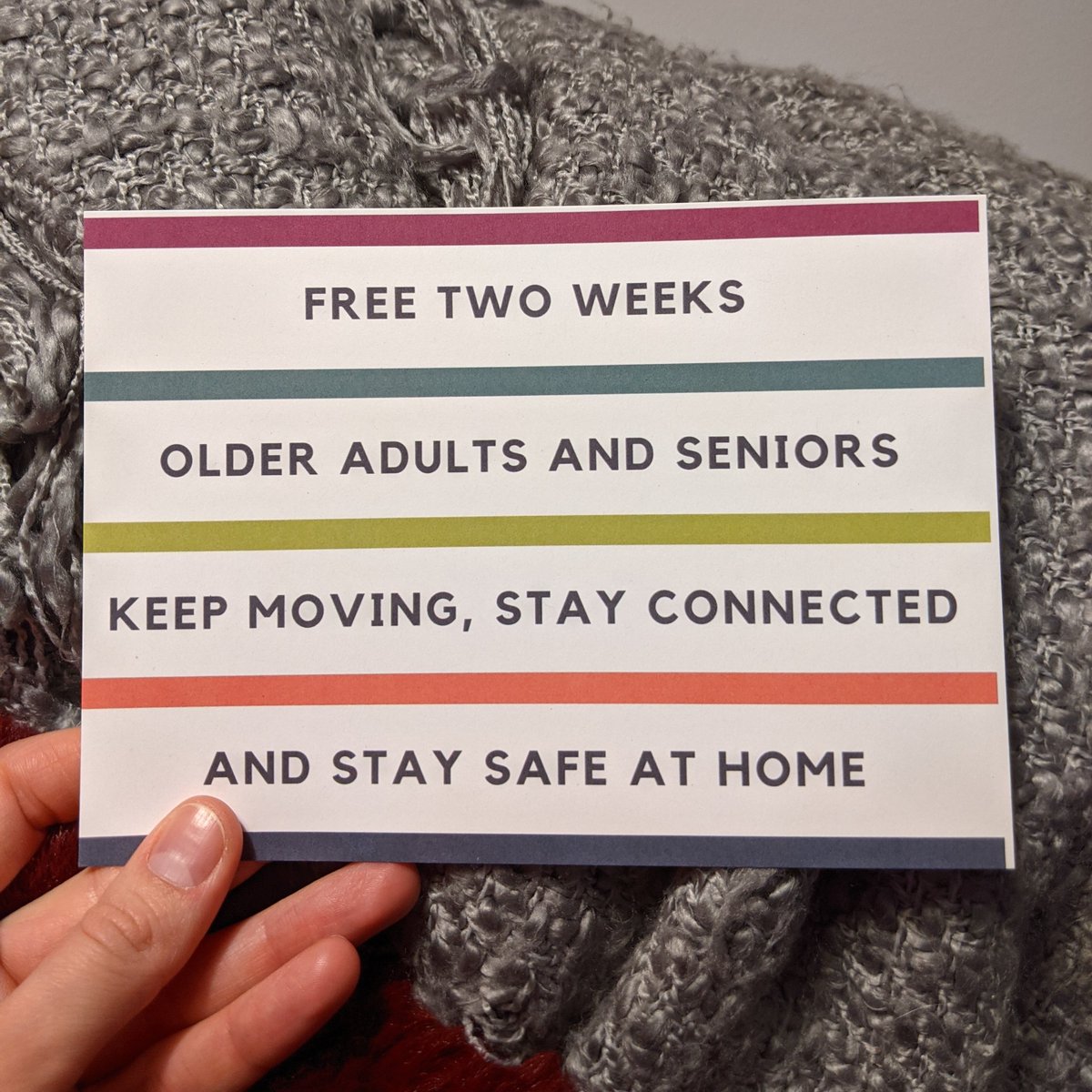 Aging Well by Rubi Living is going so well. Interested folks can join anytime for one week free, or sign up now for 2 weeks free starting April 28th. If you or your loved one would like to sign up or know more, DM me or check out the website! aging-well.ca
#aginginplace