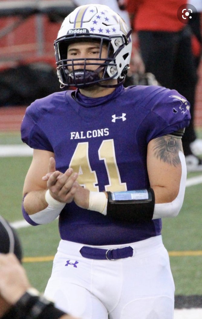 Love to our Captain!! This young man earned the respect from all who he interacted with. Our unanimous team captain <a href="/calebgates44/">Caleb Gates</a> will continue his playing career at Cisco JC. So proud of u Caleb. Your best football is ahead of you. <a href="/TCHSFootball/">TCHS Falcon Football</a> <a href="/KISDAthletics/">Keller ISD Athletics</a> <a href="/CoachBrianLilly/">Coach Lilly</a>