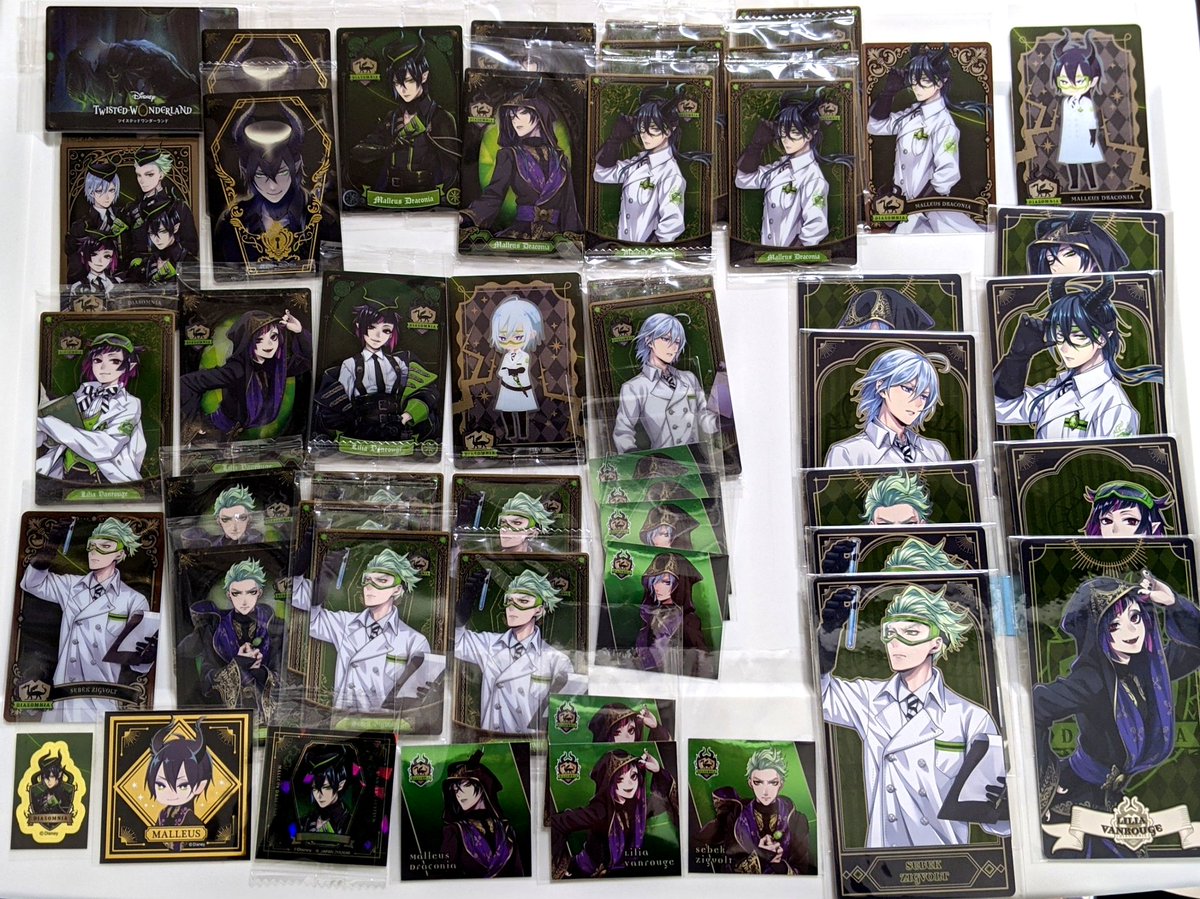 ukaayes's tweet photo. ツイステ 交換譲渡
譲
マレウスリリアシルバーセベク
クロウリートレインクルーウェルバルガスサムグリム
デューストレイレオナジャックラギーヴィルエペルルークイデアオルト

求
同上
プチキャン缶バッジラバストタブレット200円
棺アクリル800円
他アクリル600円

チョコ缶バッジは同種交換希望です https://t.co/CjlA0ESQrW