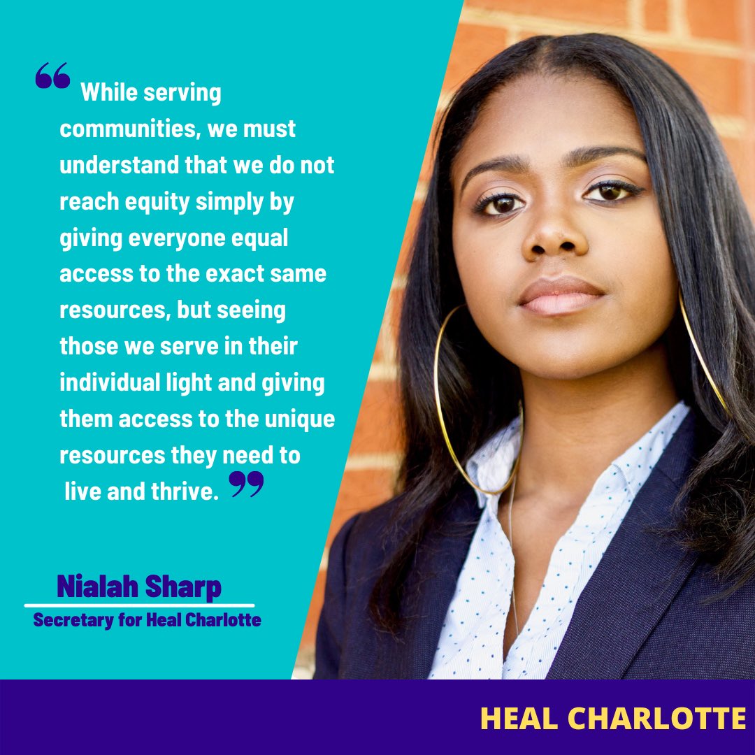 HealCharlotte1's tweet photo. This week’s #MondayMotivation is from our secretary, Nialah Sharp!
#meettheteam #HealCharlotte #change #serve #community #individuallight https://t.co/HruUFY8onc