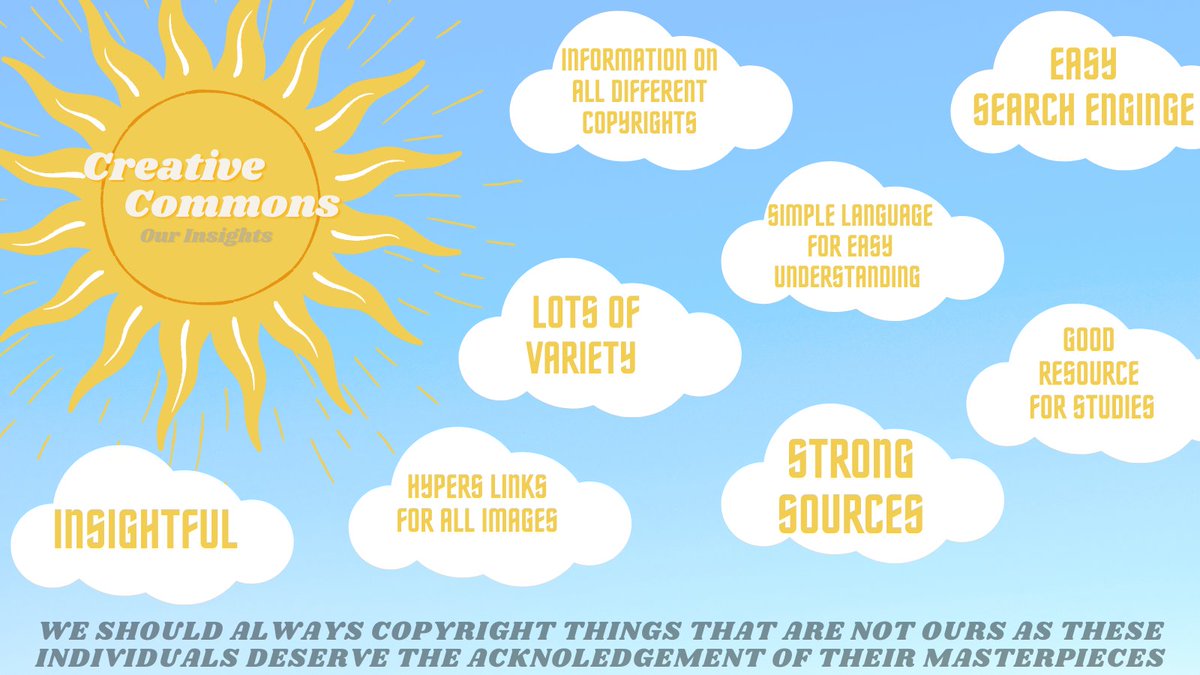 Em_McCullagh's tweet photo. WOW...What a resource that could be handy for any university assignment moving forward!! 

Have a look at what myself and @TomoyaKawabe have done around our insights on the importance of copyright and how great @creativecommons are!

#alm101 #week3 #teamwork https://t.co/IBoEwaB3vn
