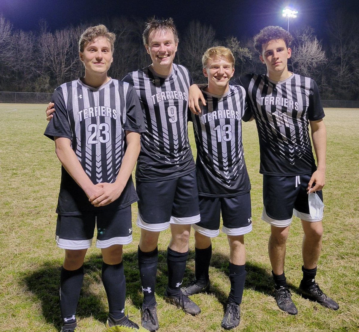 TerriersSoccer's tweet photo. Very proud of this group of seniors. They have overcome obstacles in high school that nobody would have imagined a year and a half ago. Also got a nice W on senior night as well. Be proud of all you have accomplished fellas!!
#OnceATerrierAlwaysATerrier https://t.co/Gzcisx2WQ7