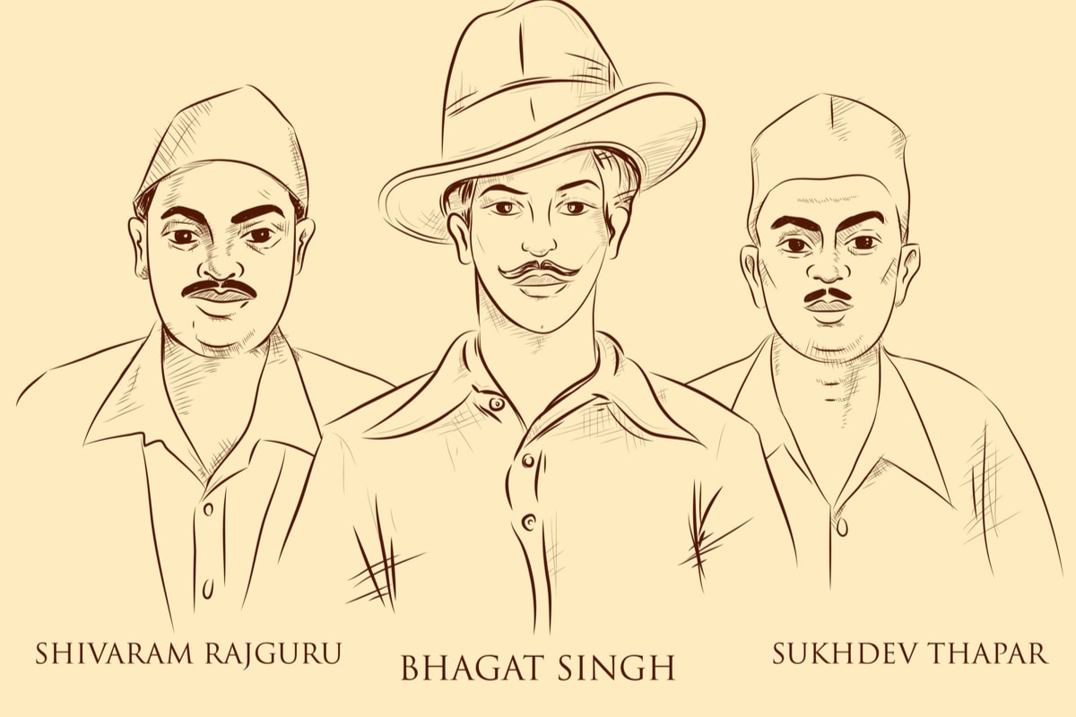 NehpreetKaur's tweet photo. Salutation to the young revolutionaries Bhagat Singh, Rajguru and Sukhdev who sacrificed their lives for the independence of the country.🇮🇳🙌
#BhagatSingh #Rajguru #Sukhdev #ShaheedDiwas https://t.co/FljN21rXZs